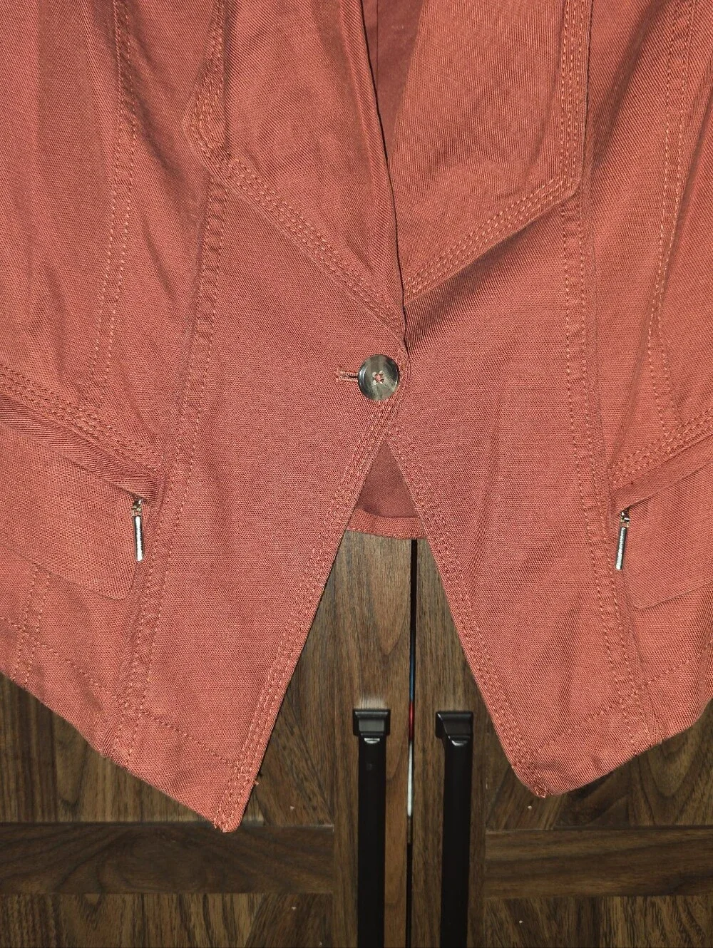 Women's Rust-Colored WHBM Blazer Size 6